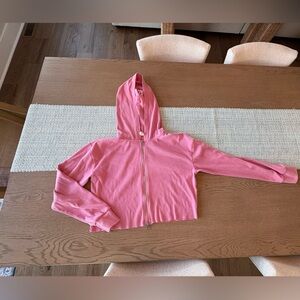 La Hearts Pink Zip-Up Hoodie